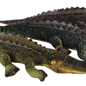 Krokodil 3-farbig sortiert ca 50cm