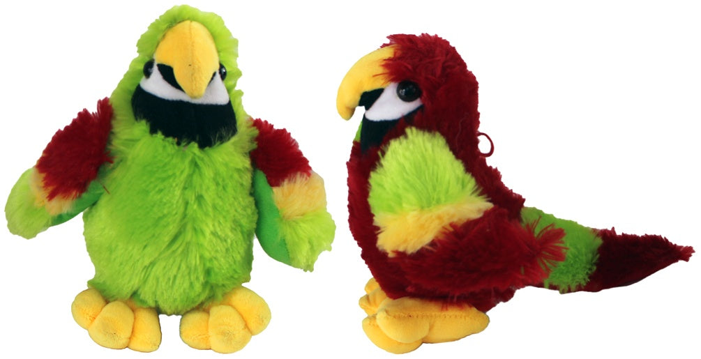 Papagei 2-farbig sortiert ca 25cm