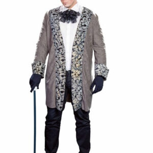 elegantes Gruseljacket grau Größe: 48/50