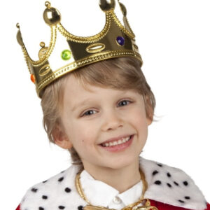 Köngiskrone gold, für Kinder Größe: ca. 50