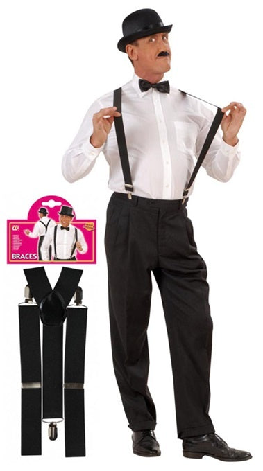 Hosenträger Mafia-Hosenträger schwarz