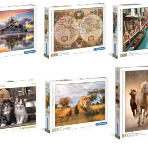 Clementoni - High Quality Puzzle, 1000 Teile, 6-fach Panorama und Hochformat, ECO Box Verpackung Sortiment 2022-3