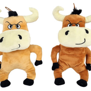 Bulle, Stier 2-farbig sortiert ca 26cm