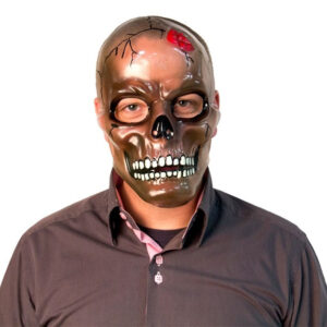 Schädel Maske transparent Einheitsgröße