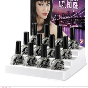 Nagellack Glitzer silber ca 7 ml