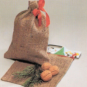 Jutesäckchen natur, ca. 17 x 24 cm