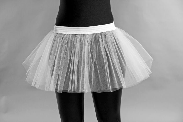 Tüllröckchen, weiß Größe: Univ.