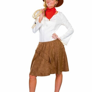 Western-Rock, braun Größe: 36/38