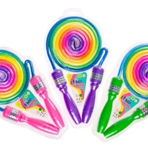 Springseil regenbogenfarbig ca 200 cm