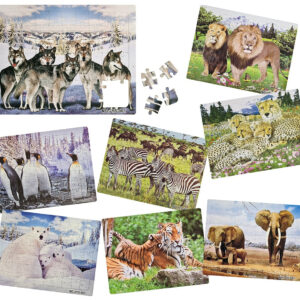 Puzzle 8-fach sortiert - ca 28x21cm
