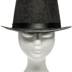 Zylinder Hut schwarz