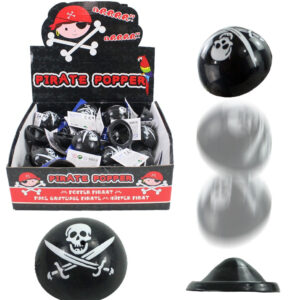 Piraten Springball Plopper ca 4 cm Ø