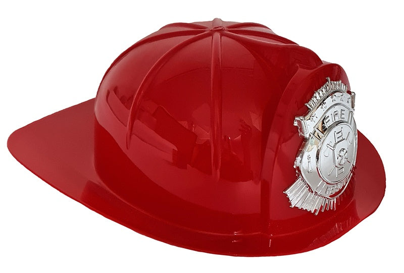Feuerwehrhelm für Kinder rot Universalgröße
