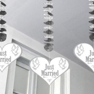 Rotorspiralen - Just Married 3Stk - ca 75cm