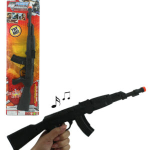 Rattergewehr auf Karte ca 49 x 14 cm