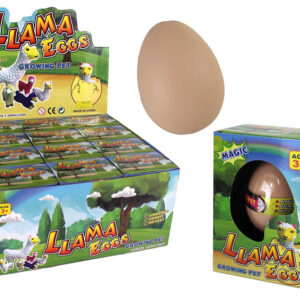 Alpaka Lama Ei Lama wachsend - in Schachtel ca 11x8x6cm