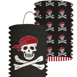 Laterne- Zuglaterne Pirat 2 Stk Durchmesser ca 16 cm Preis für 2 Lampion