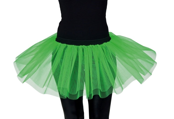 Tüllröckchen, leuchtgrün Größe: Univ.