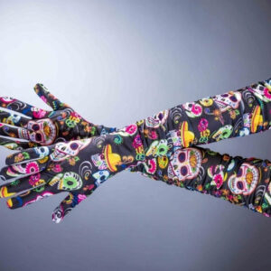 "Handschuhe ""Tag der Toten"", ca. 50 cm"