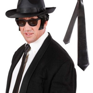 Krawatte - Blueskrawatte schwarz