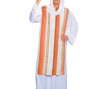 Araberfürst: Burnus, Überwurf, Kopftuch Größe: Univ.