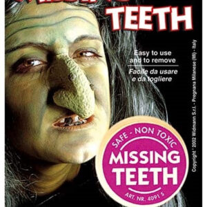 Make up - Zahnschwarz,Zahnlücke,Muttermal auf Karte ca 13x19