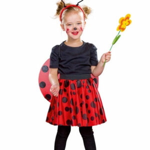 Marienkäfer-Tellerrock Größe: 140/152