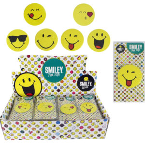 Smileyworld Pin Button 6-fach sortiert ca 4,5cm