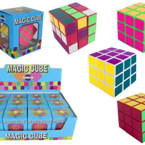 Magic Cube Zauberwürfel 3-farbig sortiert ca 5,5cm