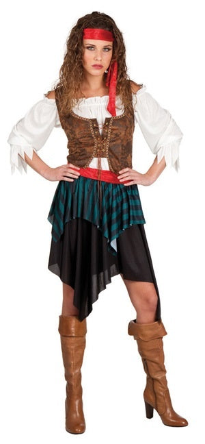 Kostüm Piraten Schönheit Größe M für Erwachsene