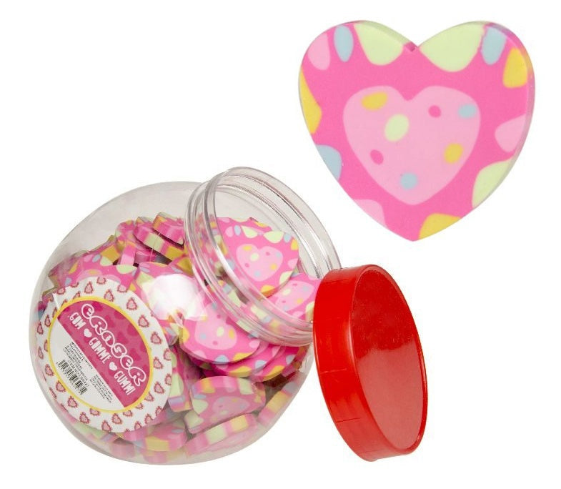 Radiergummi Herz - ca 35x35mm