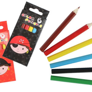 Buntsitfte Piraten Design 6 Stück ca 9 cm