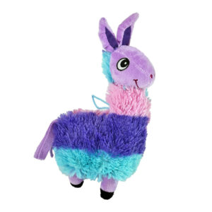 Alpaka Lama blau/lila ca 22x13cm