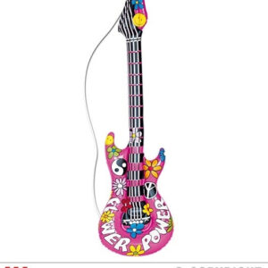 Hippiegitarre aufblasbar ca 105 cm