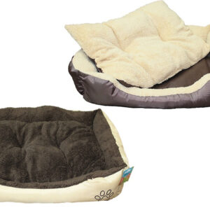Schlafkorb Hundebett 2-fach sortiert - ca 75 x 58 x 19cm