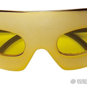 Brille - metallic gold UV 400 Protection