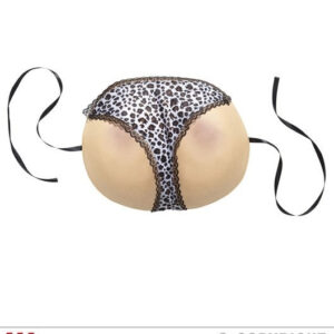 Hintern mit Panty in Tiermuster