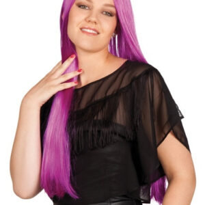 Perücke - Charming Langhaarfrisur violett