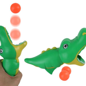 Fangballspiel Krokodil - ca 22cm