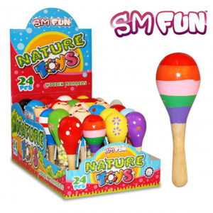 SM Fun Nature Toys Wooden Maracas 24 Stück im Karton